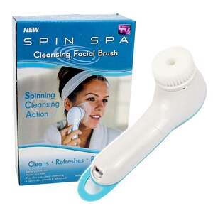 Щетка для умывания чистки лица Spin Spa Cleansing Facial Brush SKL118-139504