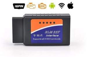 Автосканер ELM327 WiFi диагностический адаптер для автомобиля IOS iphone Android OBD2 1.5V версия OBDII