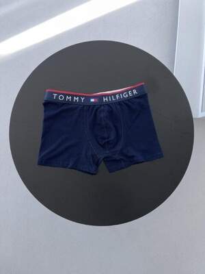 Трусы Tommy Hilfiger (3 пары) черный, синий, серый