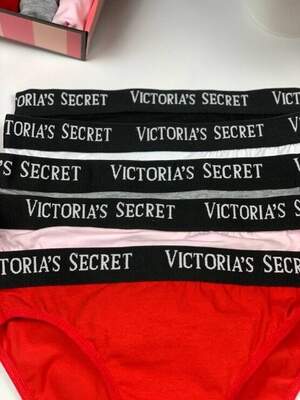 Набор женских трусов Victoria's Secret Sleep Черный, Красный, Серый, Белый, Розовый wu082