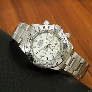 Rolex Daytona Quartz Date Silver-White