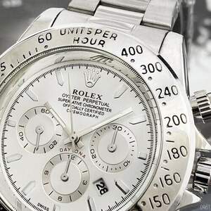 Rolex Daytona Quartz Date Silver-White