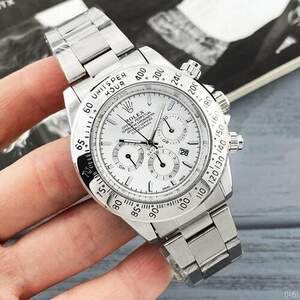 Rolex Daytona Quartz Date Silver-White